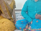 step Father-in-law quenched the thirst of his lust by dressing the young daughter-in-law